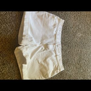 White Shorts